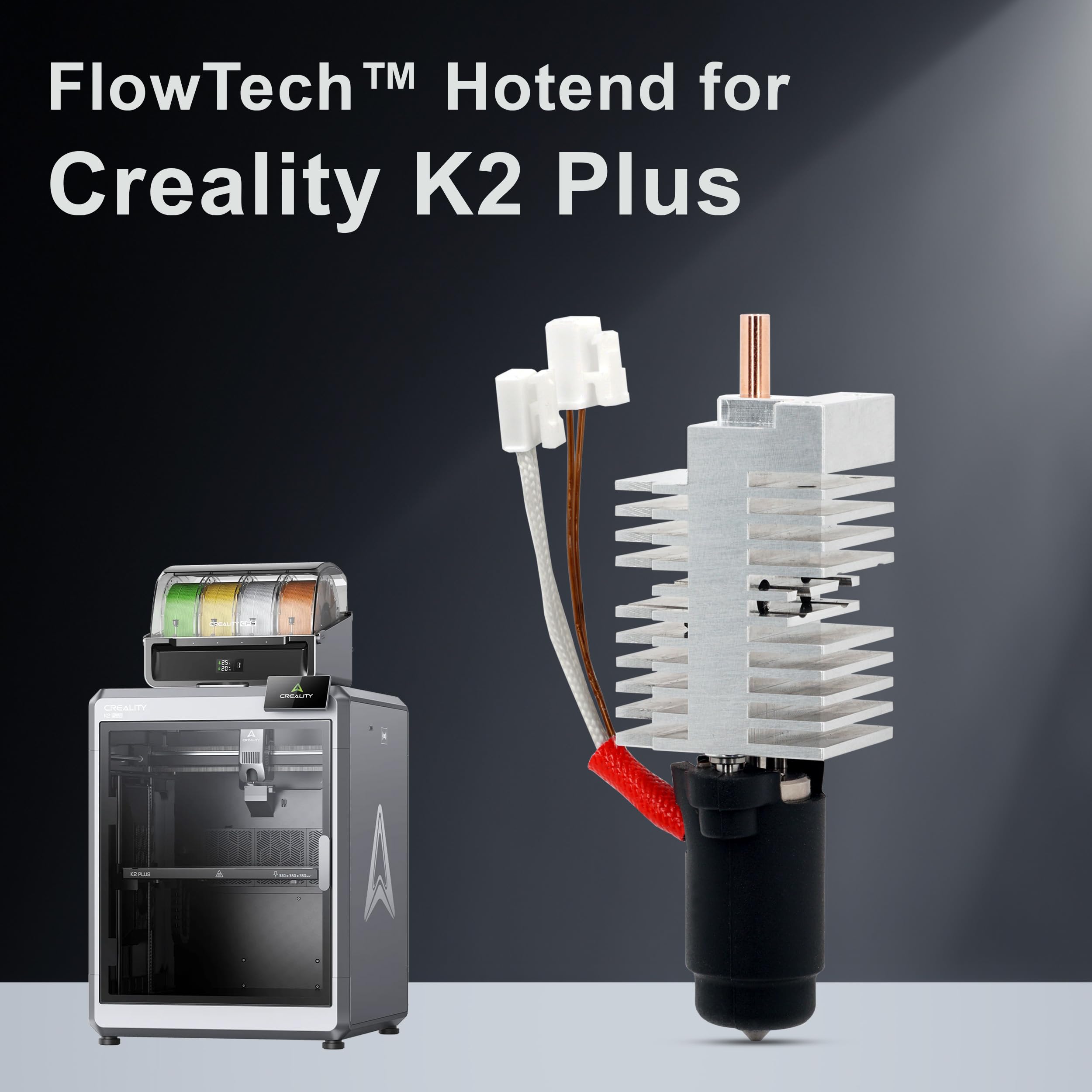 Microswiss FlowTech Hotend pour Creality K2 Plus