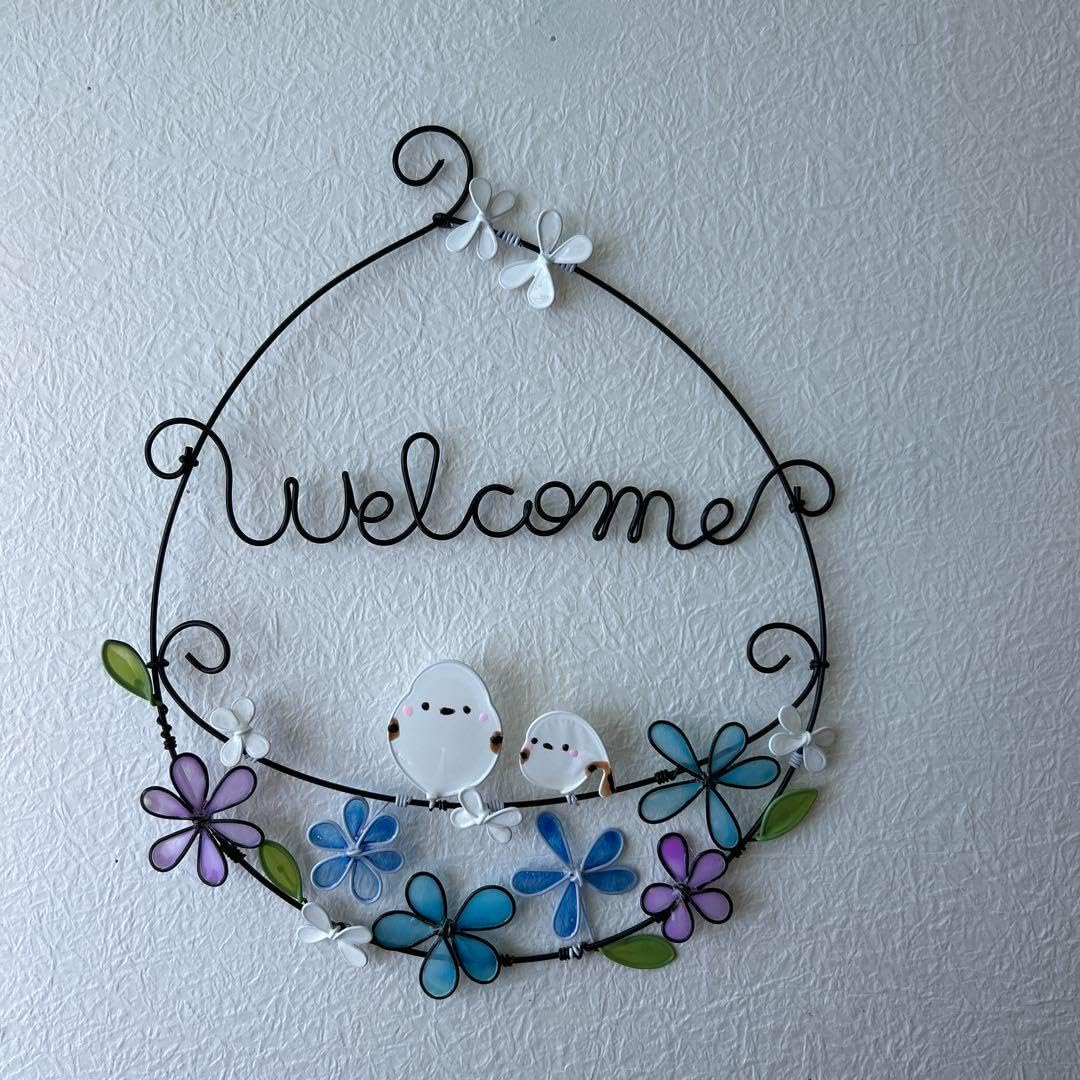 1000円お値引き中　雄鹿　フラワーアート　立体　ワイヤークラフト 1000円お値引き中 雄鹿 フラワーアート 立体 ワイヤークラフト 1000円