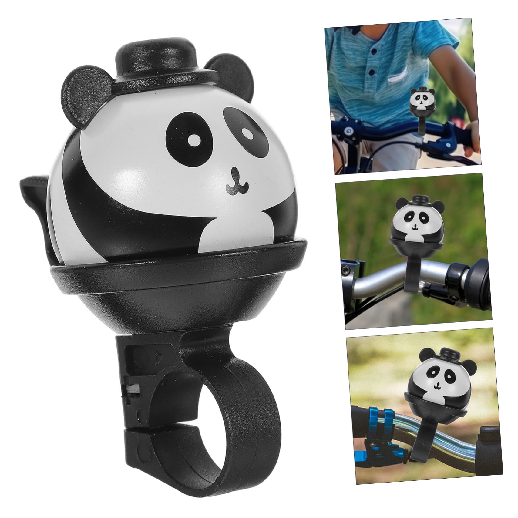 INOOMP 4 Stück Fahrradklingel für Kinder Fahrradklingel für den Standort Hupe für Fahrrad Klingeln Horn Cartoon- Multifunktionsglocken Reiten die Klingel Zubehör Ring