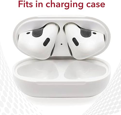 Miniatura 3 de Setex Gecko Grip Almohadillas antideslizantes diseñadas para Apple AirPods cabe en la funda de carga Máximo rendimiento de sudor (12 almohadillas)