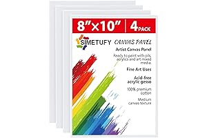 Simetufy 8x10 inch Art Canvas: A Premium Choice for Artists