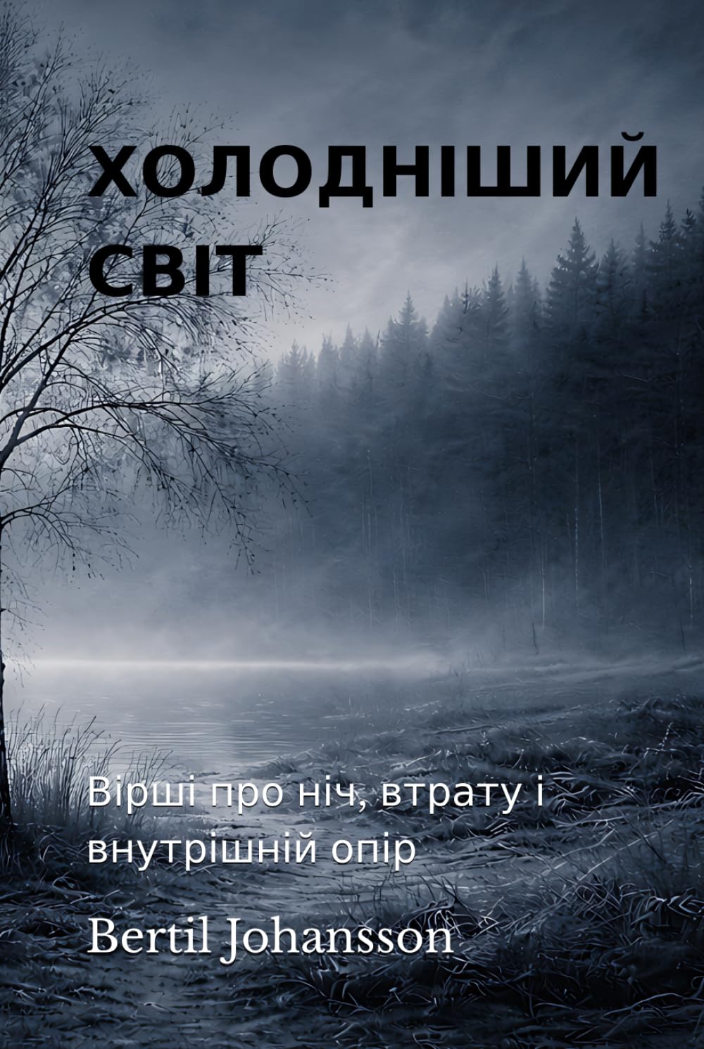 ХОЛОДНІШИЙ СВІТ: Вірші про ніч, втрату і внутрішній опір