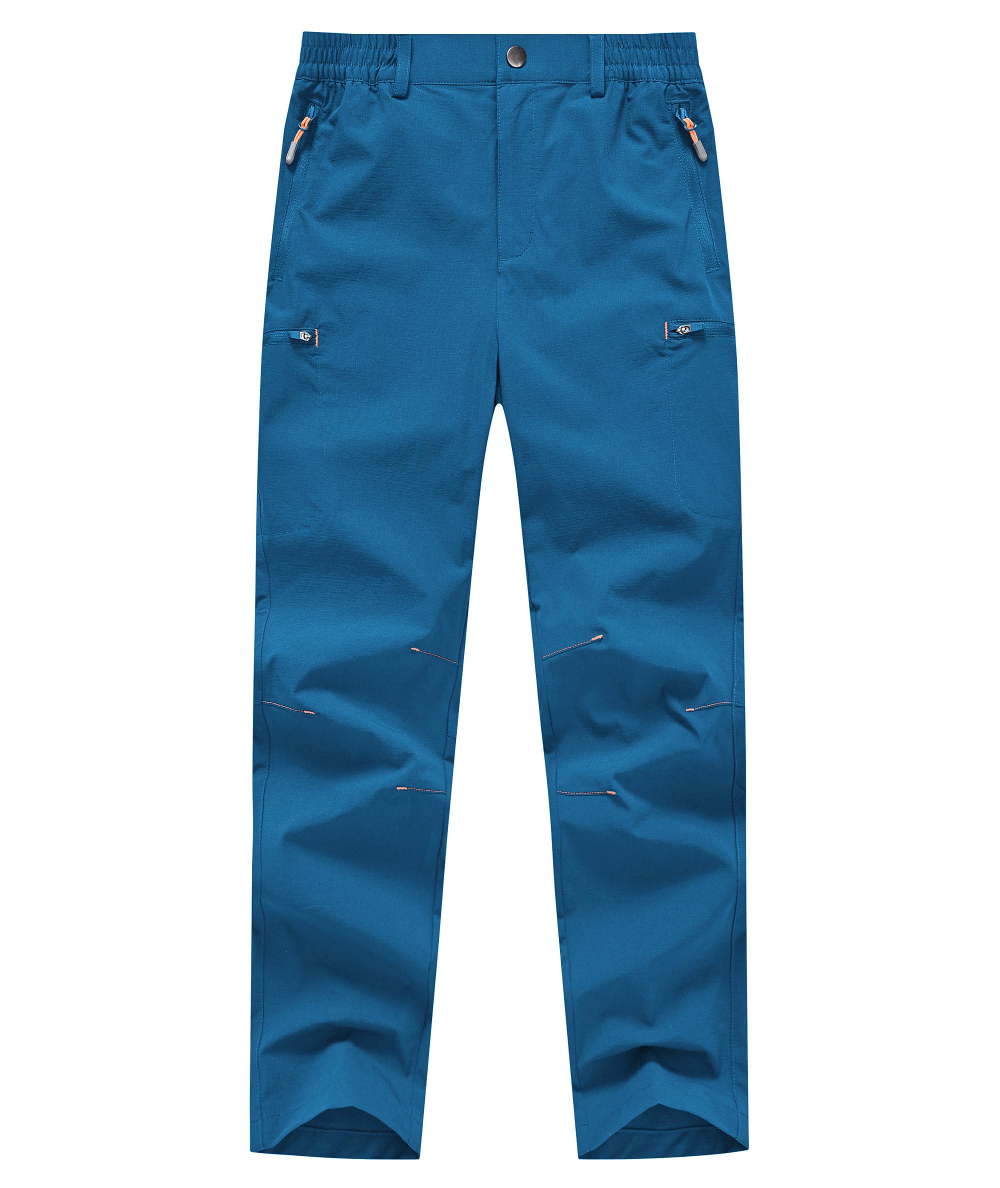 Buyboxs Wanderhose Kinder Wasserdicht Trekkinghose Jungen Schnelltrocknend Outdoorhose Mädchen mit Reißverschlusstaschen