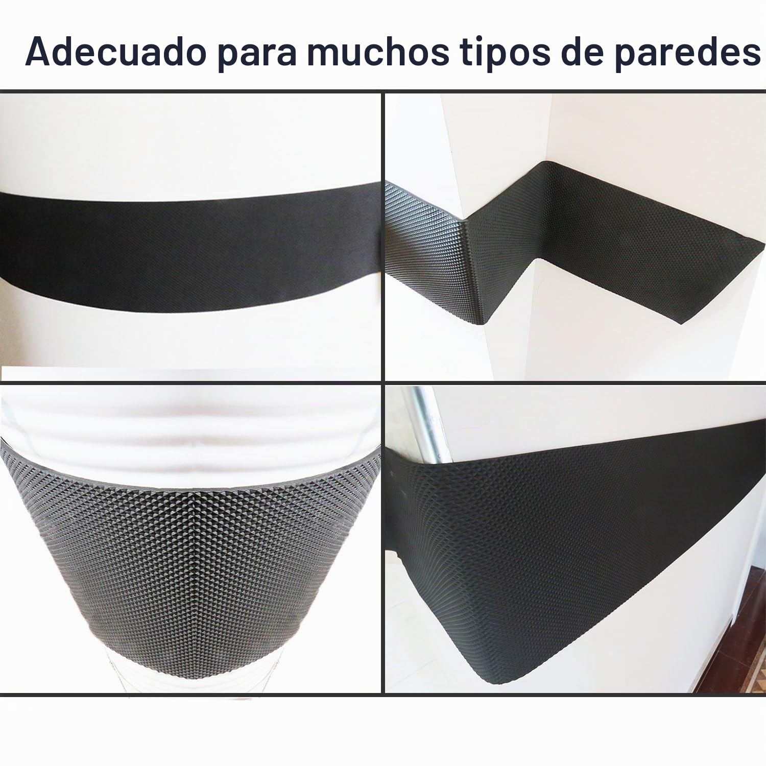 Ampulla súper Grueso Protector de Pared de Garaje, Resistencia de Agua, diseñado en alemánia (6,5mm de Espesor)