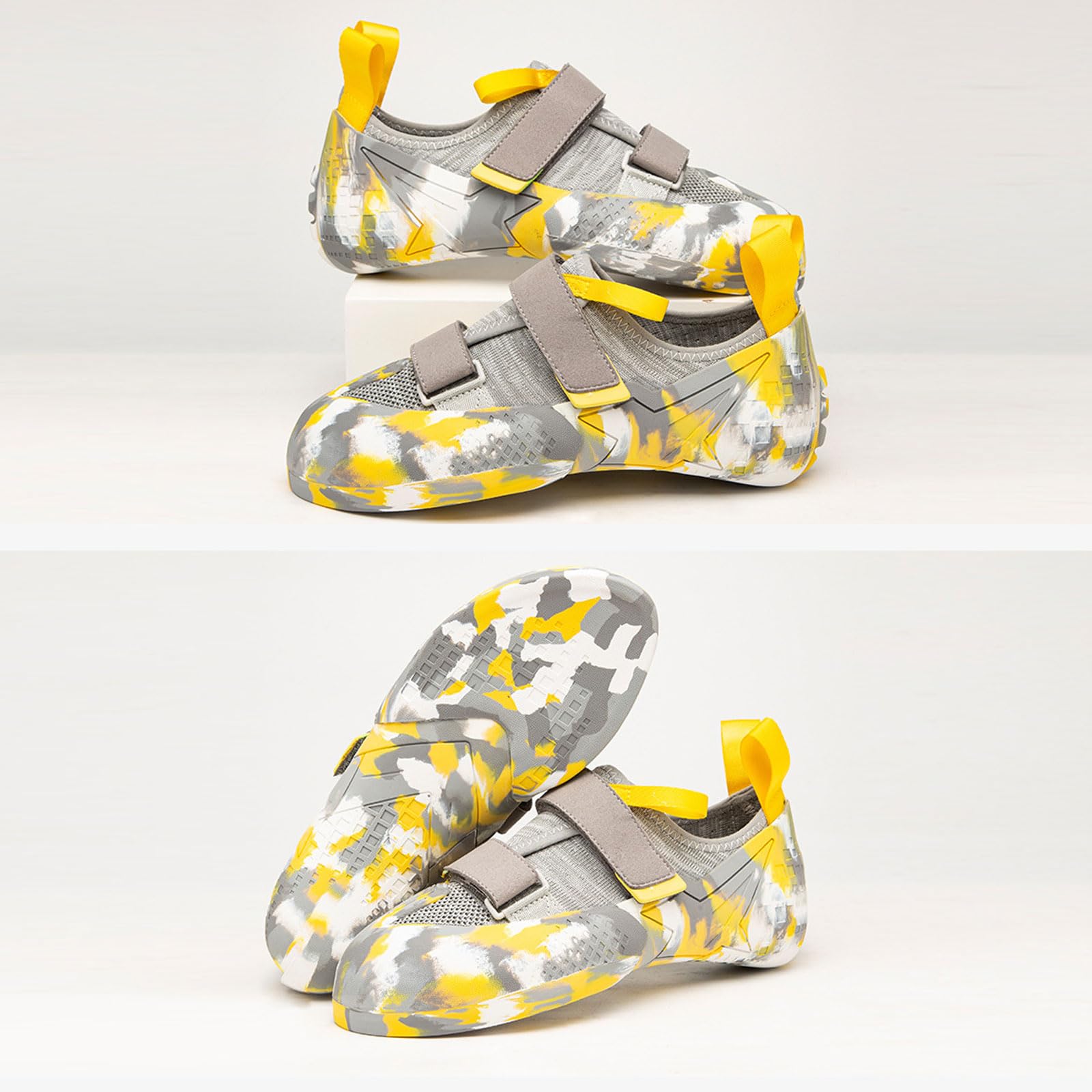 Zapatos De Escalada,Pies De Gato Escalada,Zapatos De Escalada Goma Antideslizante Hombre,Zapatillas De Escalada Mujer,Pies De Gato Transpirables,Ligeros,para Acampar Escalada