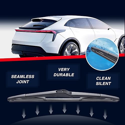 Miniatura 3 de Escobilla de limpiaparabrisas trasero de 12 pulgadas de repuesto para Saturn Astra 2008 2009 para Ford Fiesta Focus 2018-2012, Saab 9-5 2009-2005