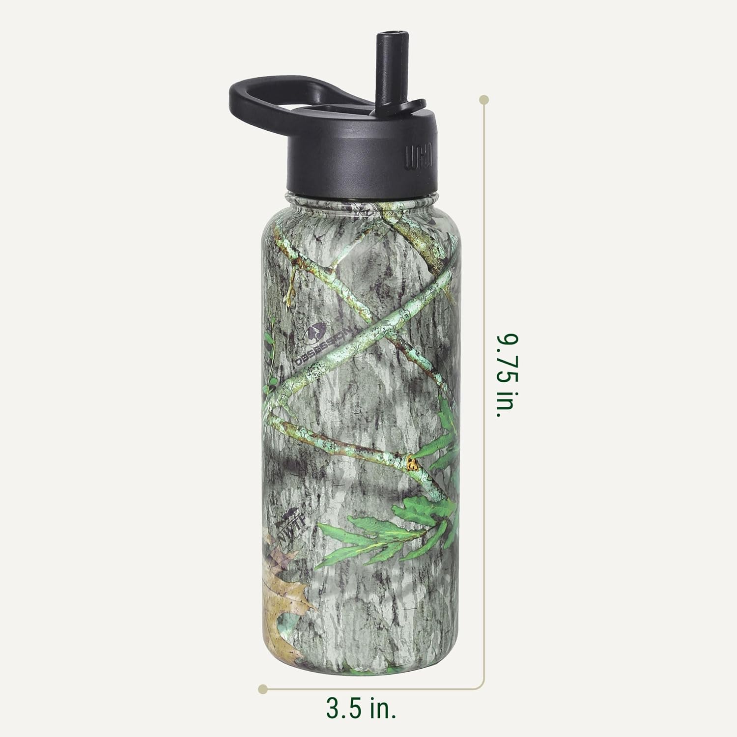 Wildkin Mossy Oak 32oz Kids Water Bottle – Leakproof, Vacuum-Insulated, Durable, Easy-Clean - Obsession - Image 5