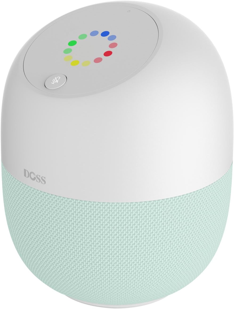 DOSS Assistant 20W Smart Bluetooth Speaker with Amazon Alexa Voice Control, Touch Sensitive Panel, and Built-in Rechargeable Battery[Green]