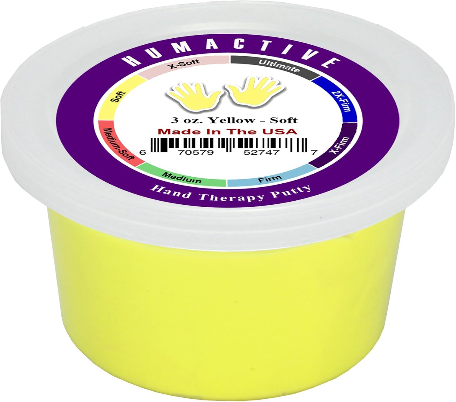 Hand Therapy Putty - Physcial, Occupational Therapy, and Strength Training - 3 oz, Soft