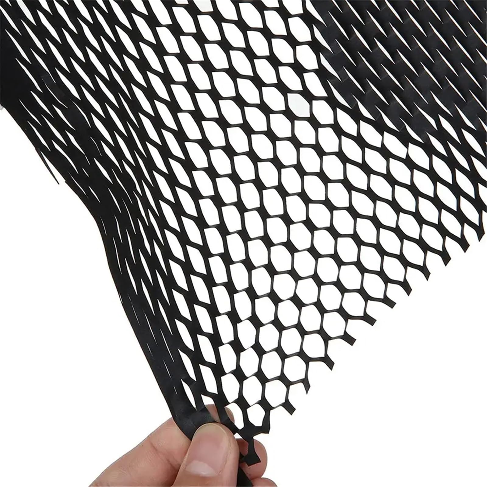 Folia bąbelkowa/papier opakowaniowy, Rolka papieru opakowaniowego o strukturze plastra miodu, 30 cm x 15 m(Black 30cmx15m)