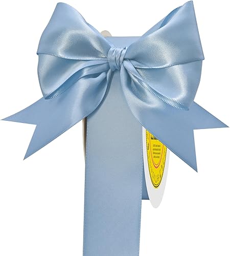 Miniatura 241 de Cinta de satén verde esmeralda de doble cara de 1-1/2 pulgadas x 50 yardas, cinta de poliéster verde esmeralda para envolver regalos, muy adecuada