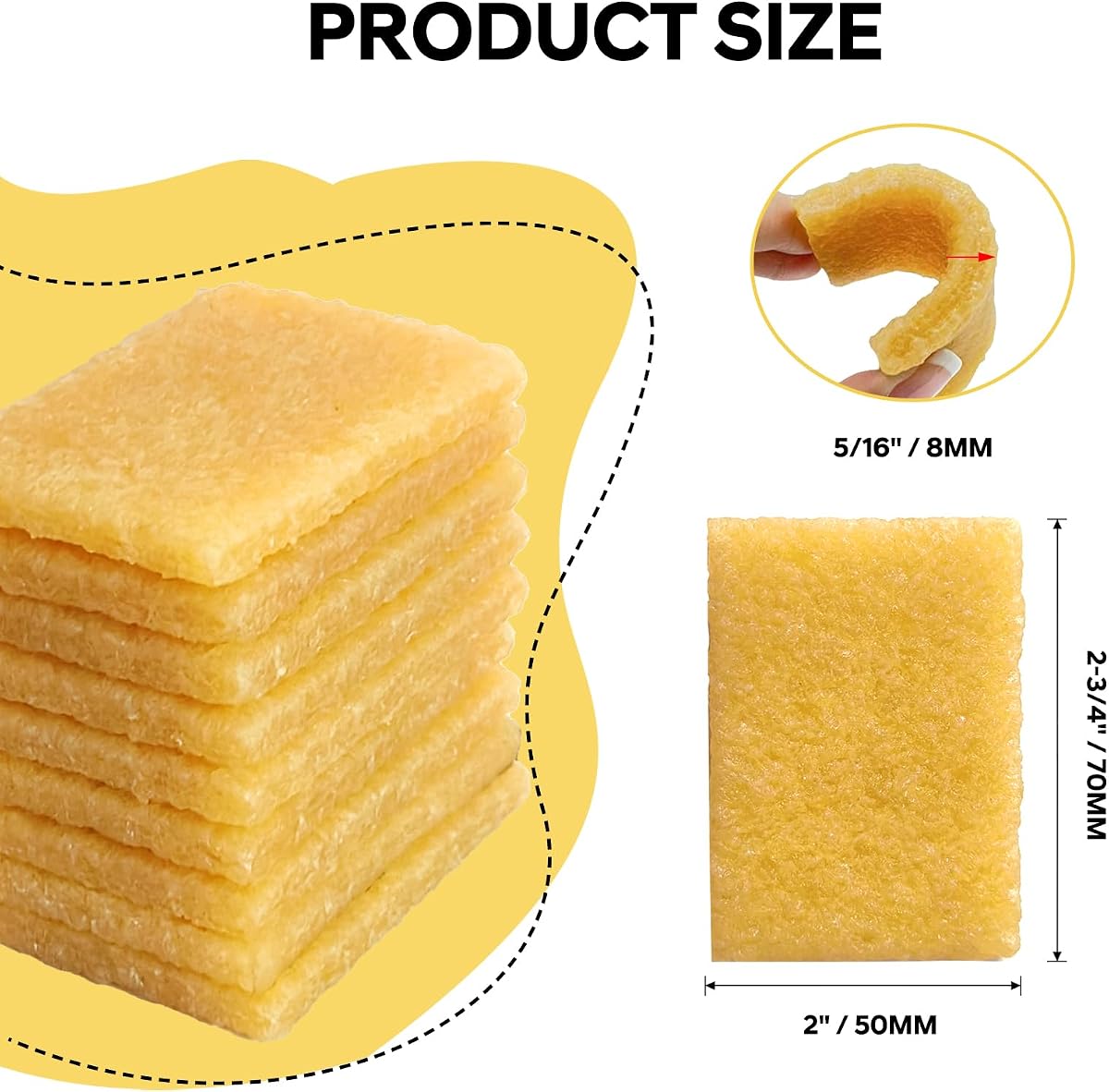 Natural Rubber Erasers view 3