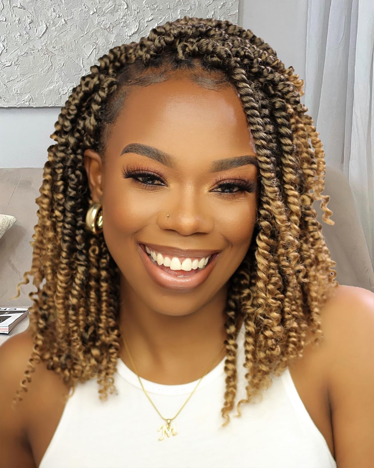Amazon.com : Forevery Passion Twist Hair 8 Inch 9packs Passion
