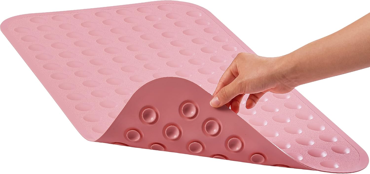 Yanzifly Bathtub Mat Non Slip Bath Mat for Tub Silicone