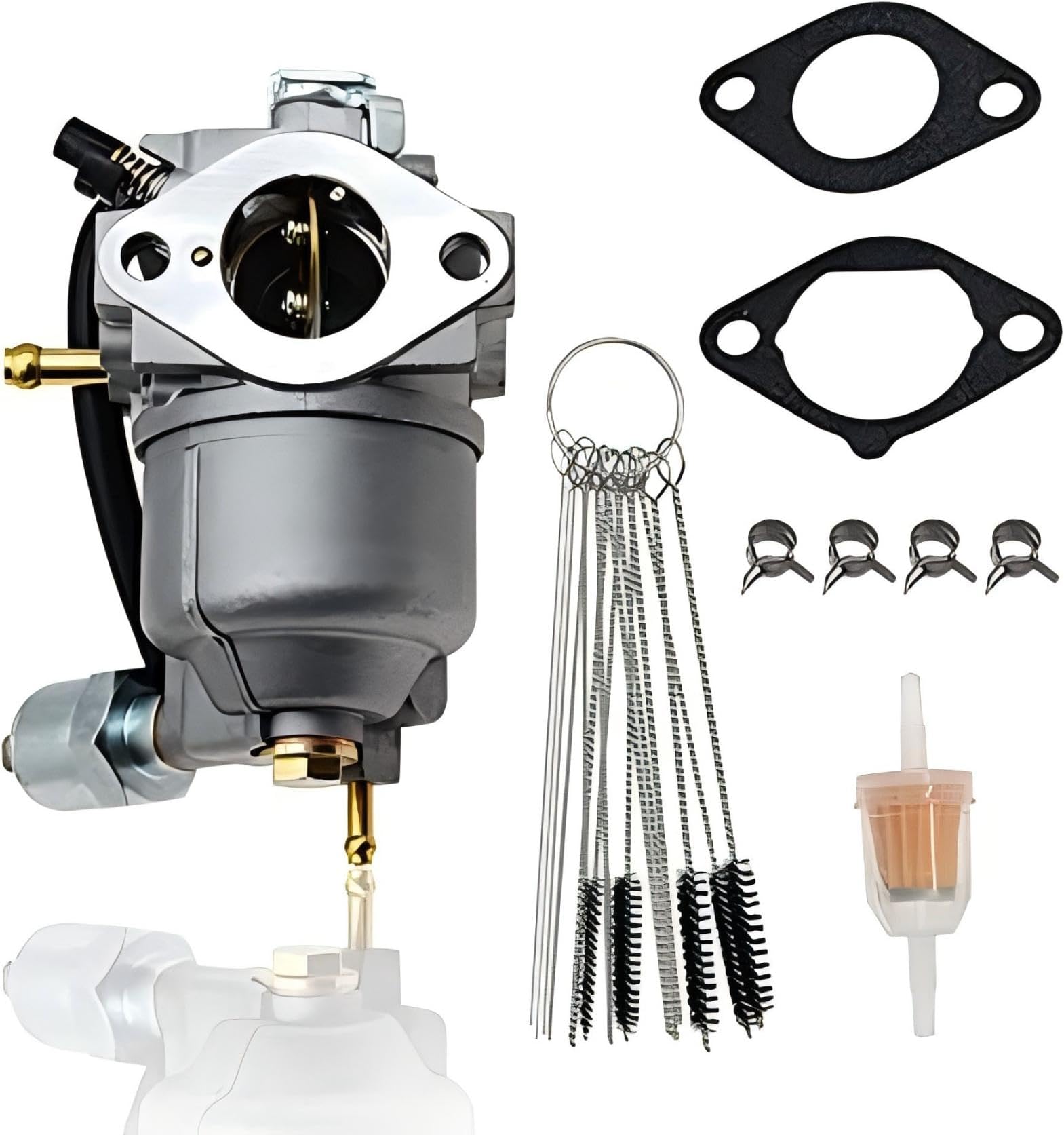 AM128355 Carburetor Carb Replacement with Gasket Kits for John Deere 2317 2718 9330 LX188 LX279 LX289 17HP Lawn Tractor for Kawasaki FD501V Engine Replace 15003-2653