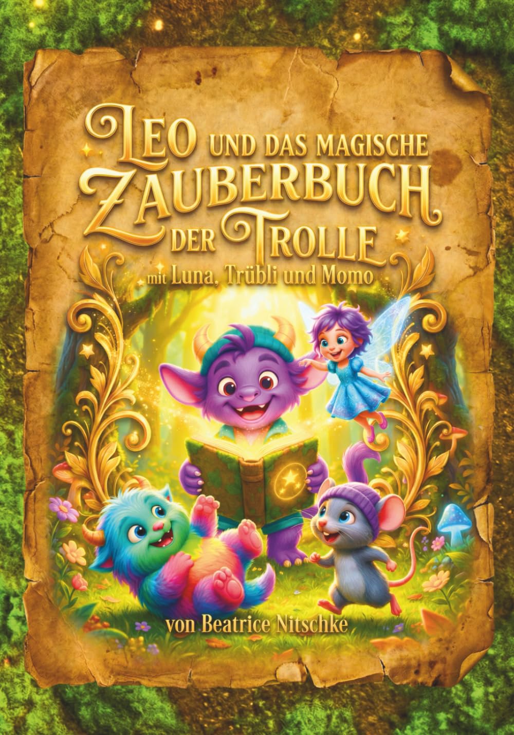 Leo und das magische Zauberbuch der Trolle: mit Luna, Trübli und Momo