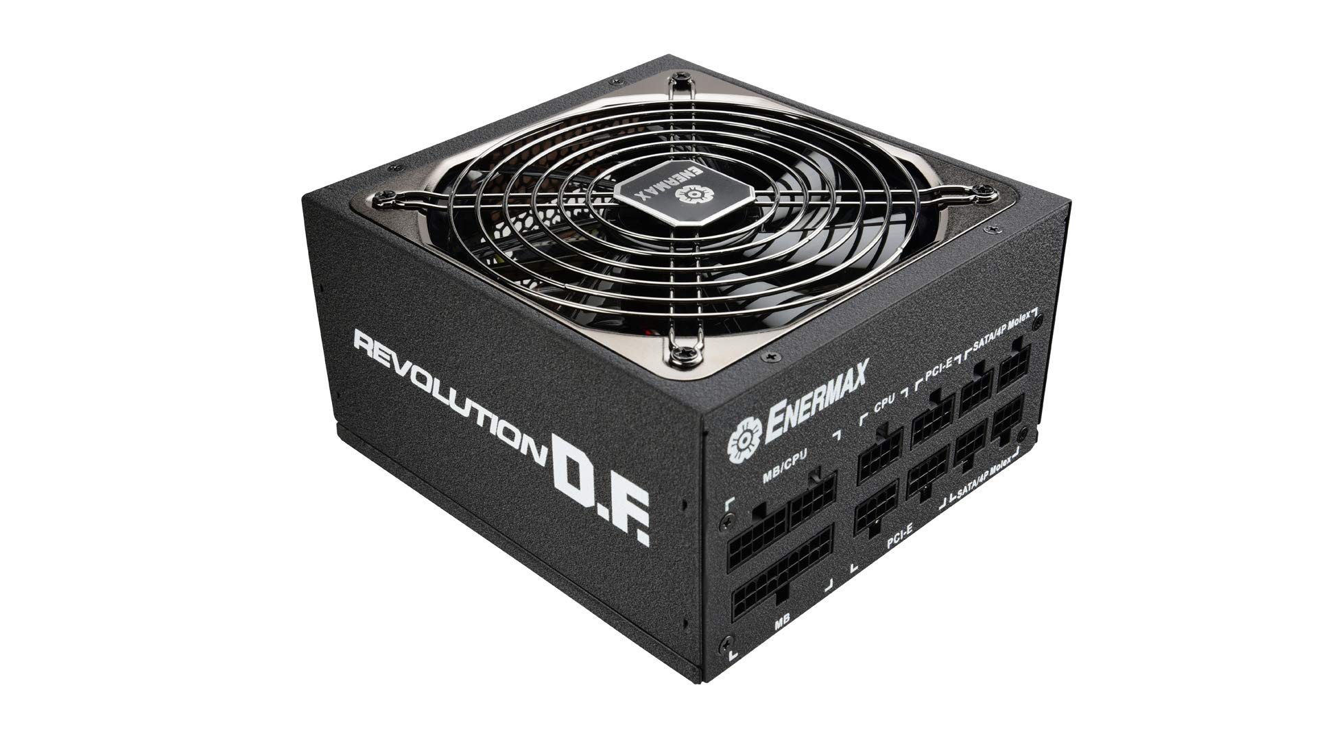 Enermax Revolution D.F. 850W (ERF850EWT) Alimentatore PC ATX 850W, 80 Plus Gold, Totalmente Modulare Nero