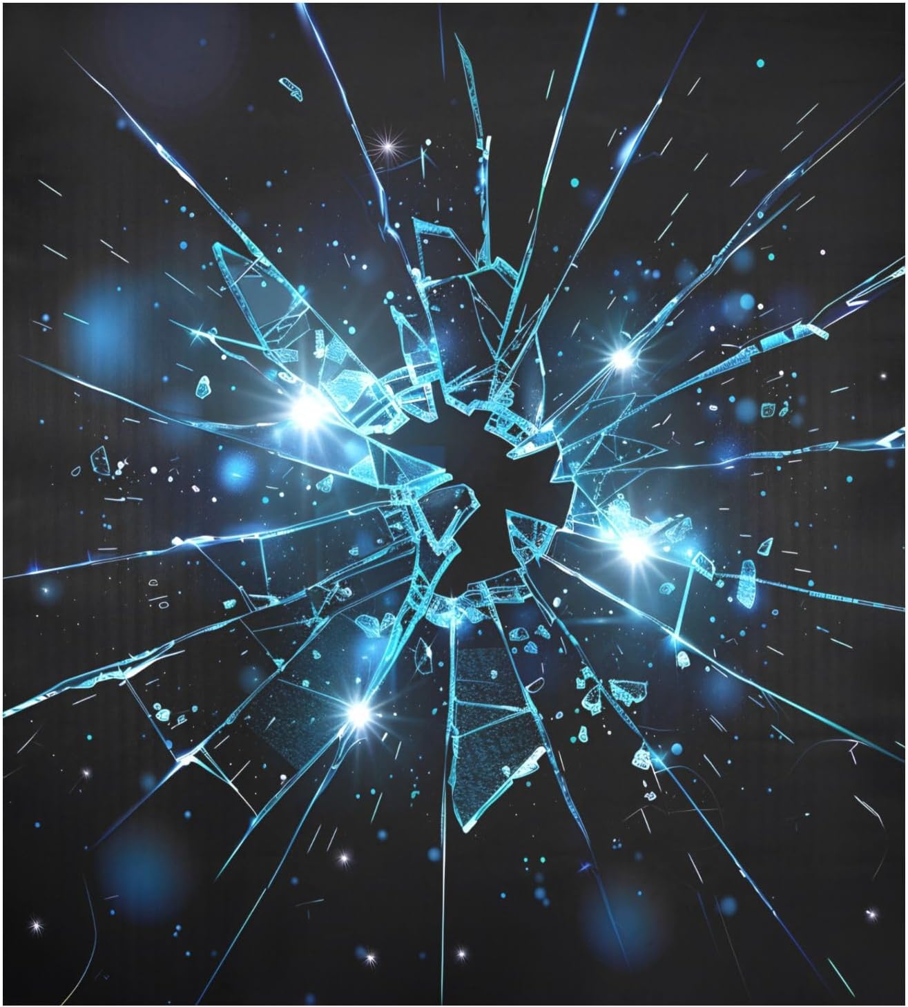 Dishwasher Magnet Cover Large Magnetic Stickers Broken Glass Front Dishwasher Cover Reusable Decal for Home Kitchen Refrigerator Decorative Lid Washing Machine Laundry