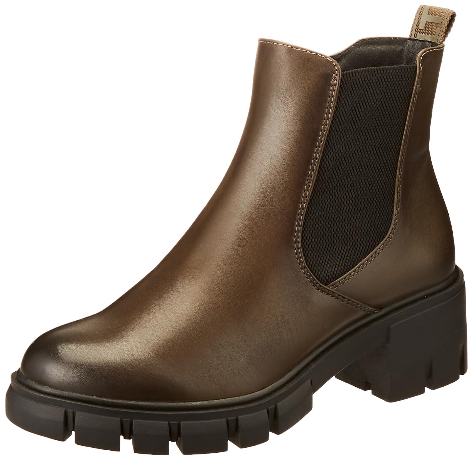 Tamaris Women's Chelsea Boot 1-25419-41 Wide, olive, 3.5 UK