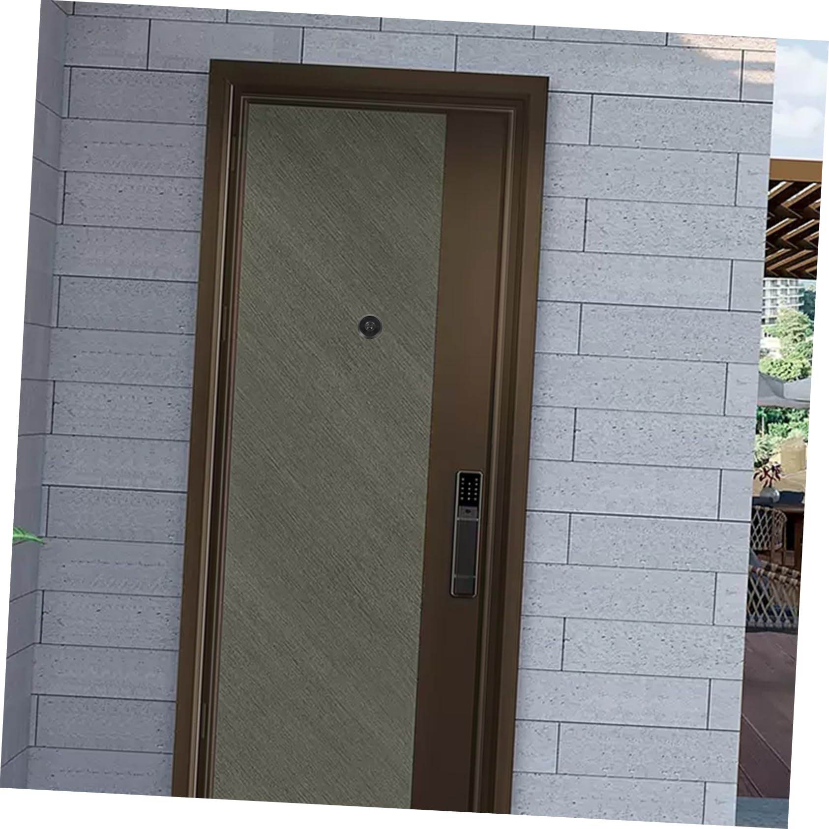 Artibetter 2juegos Mirilla Para Puerta Con Visor Privado Herramienta De Seguridad Para Protección De Privacidad Entradas Fácil Instalación y Uso Compatible Con Puertas Estándar