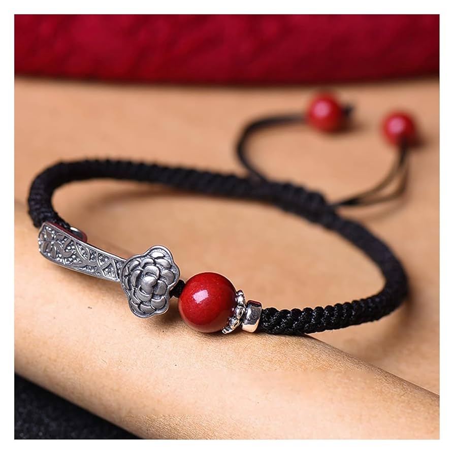 Amazon.co.jp: 風水お守りブレスレット、辰砂ブレスレット