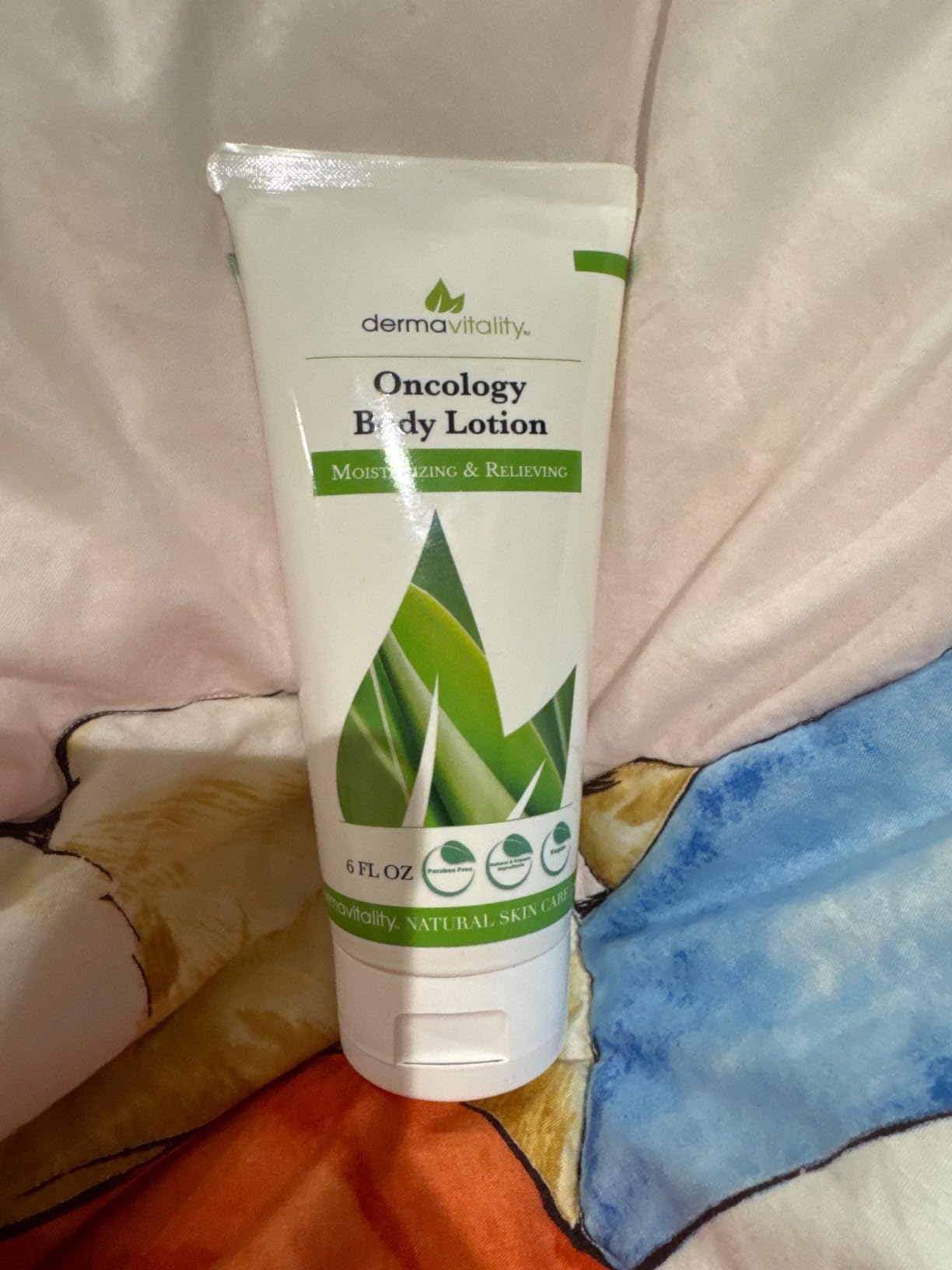 UltimateVitality Oncology Cream for Chemo Patients - Natural Organic Chemo Lotion, Paraben and Pthalate Free Moisturizing Lotion for Sensitive and Irritated Skin - 6 Ounces