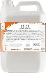 SD-20 Spartan com Citronela – Limpeza Profunda, Fragrância Cítrica Refrescante e Ação Repelente, Detergente Concentrado Ideal para Pisos e Áreas Externas 5L