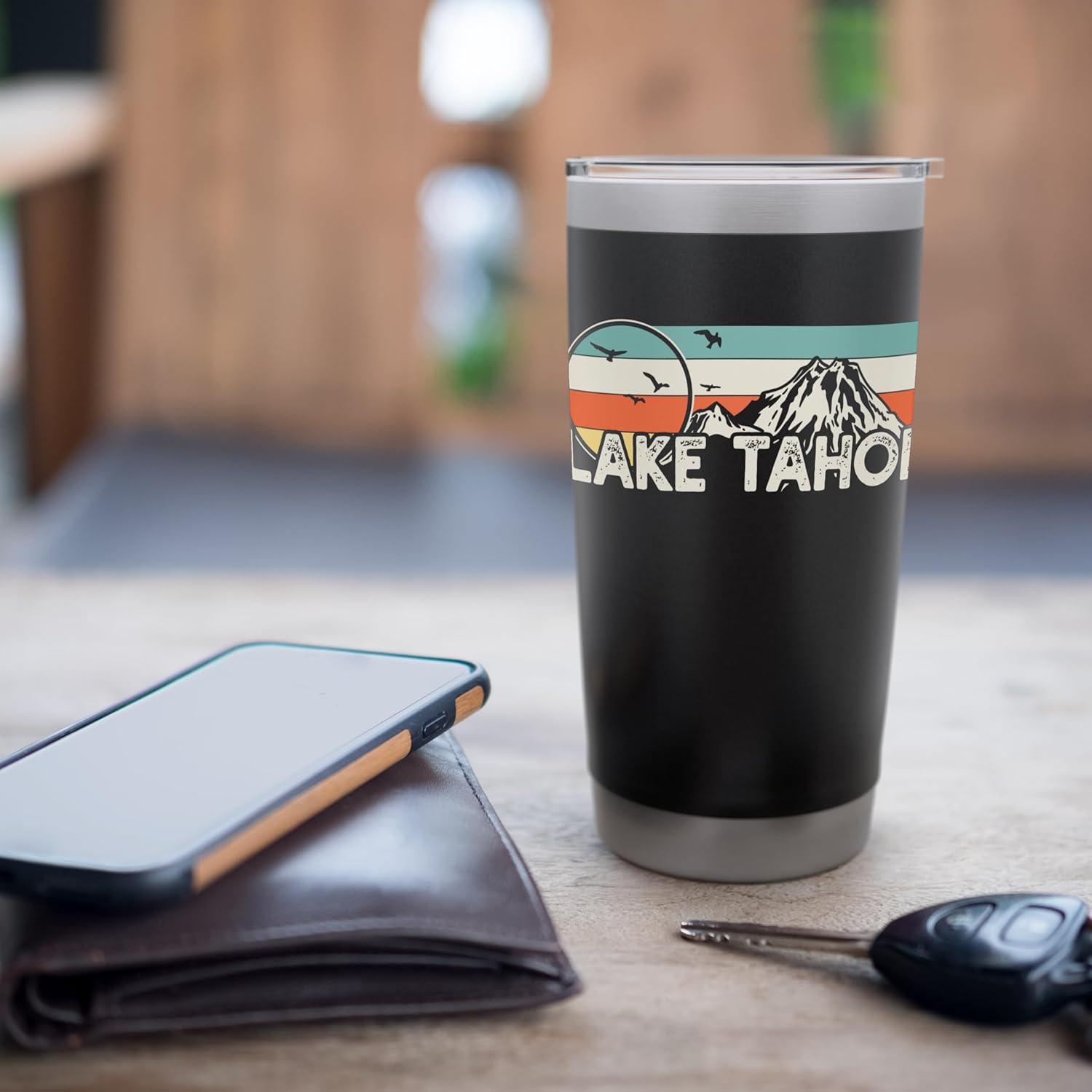 Lake Tahoe Stainless Steel Insulated Tumbler - Image 7
