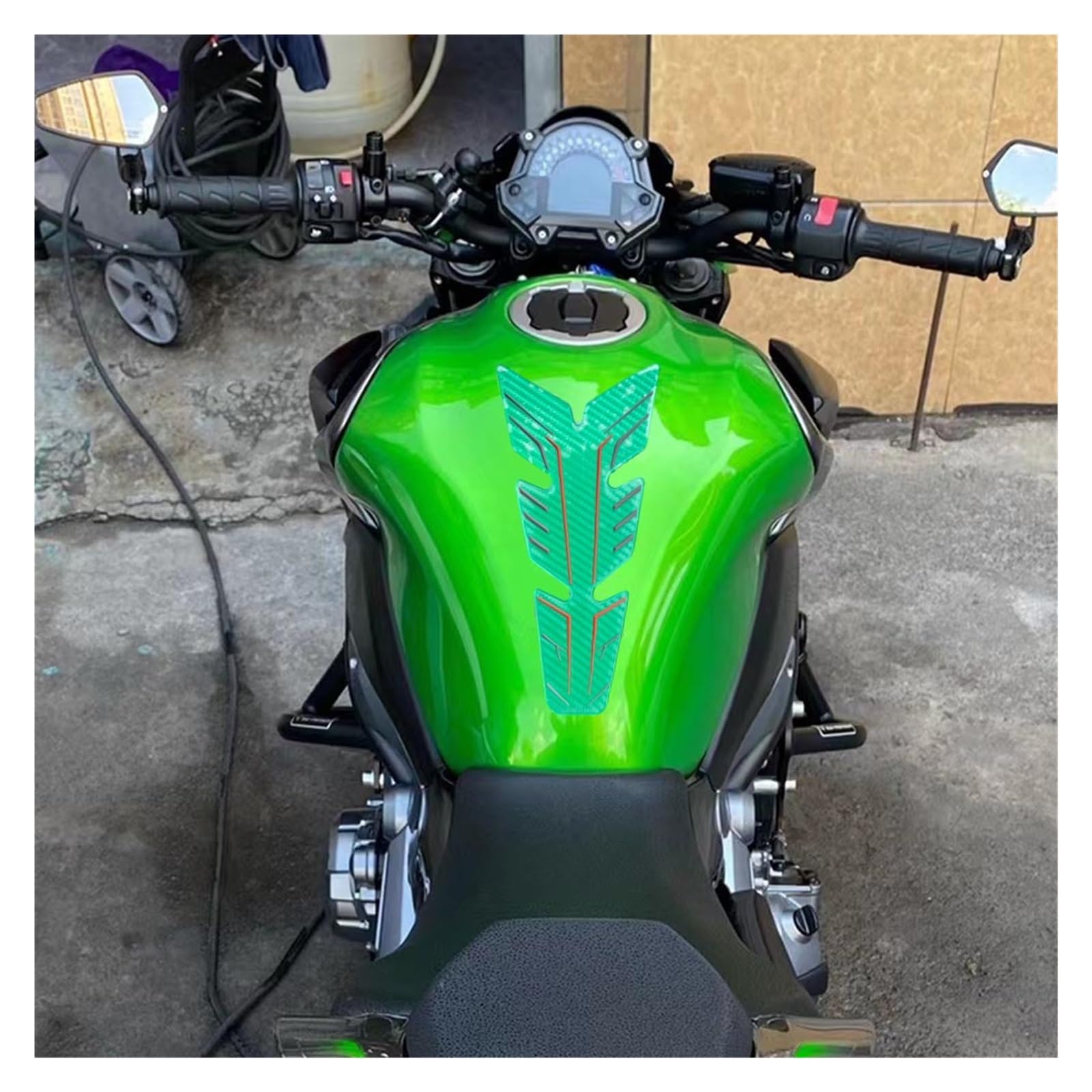 Protége réservoirs pour Kawasaki pour Moto Universelle Côté Réservoir Protection Genouillère Anti-dérapant