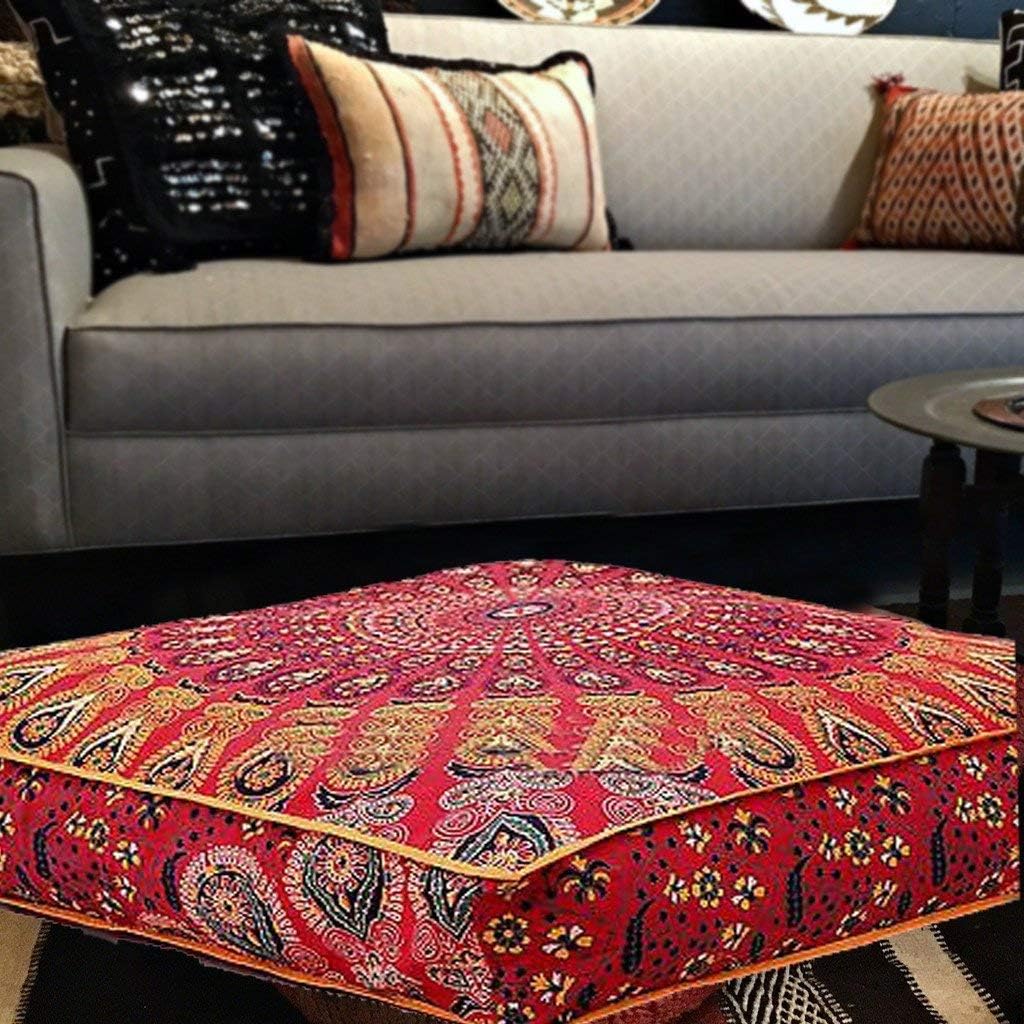 Indian Mandala Floor Pillow Cover for Home Décor Kuwait Ubuy