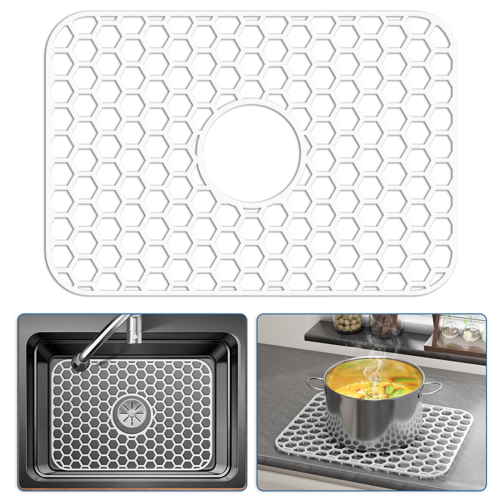 Silicone Sink Protector - Protect Your Kitchen Sink -18