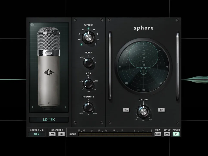 Amazon.com: Universal Audio Sphere DLX Modeling Microphone, Black