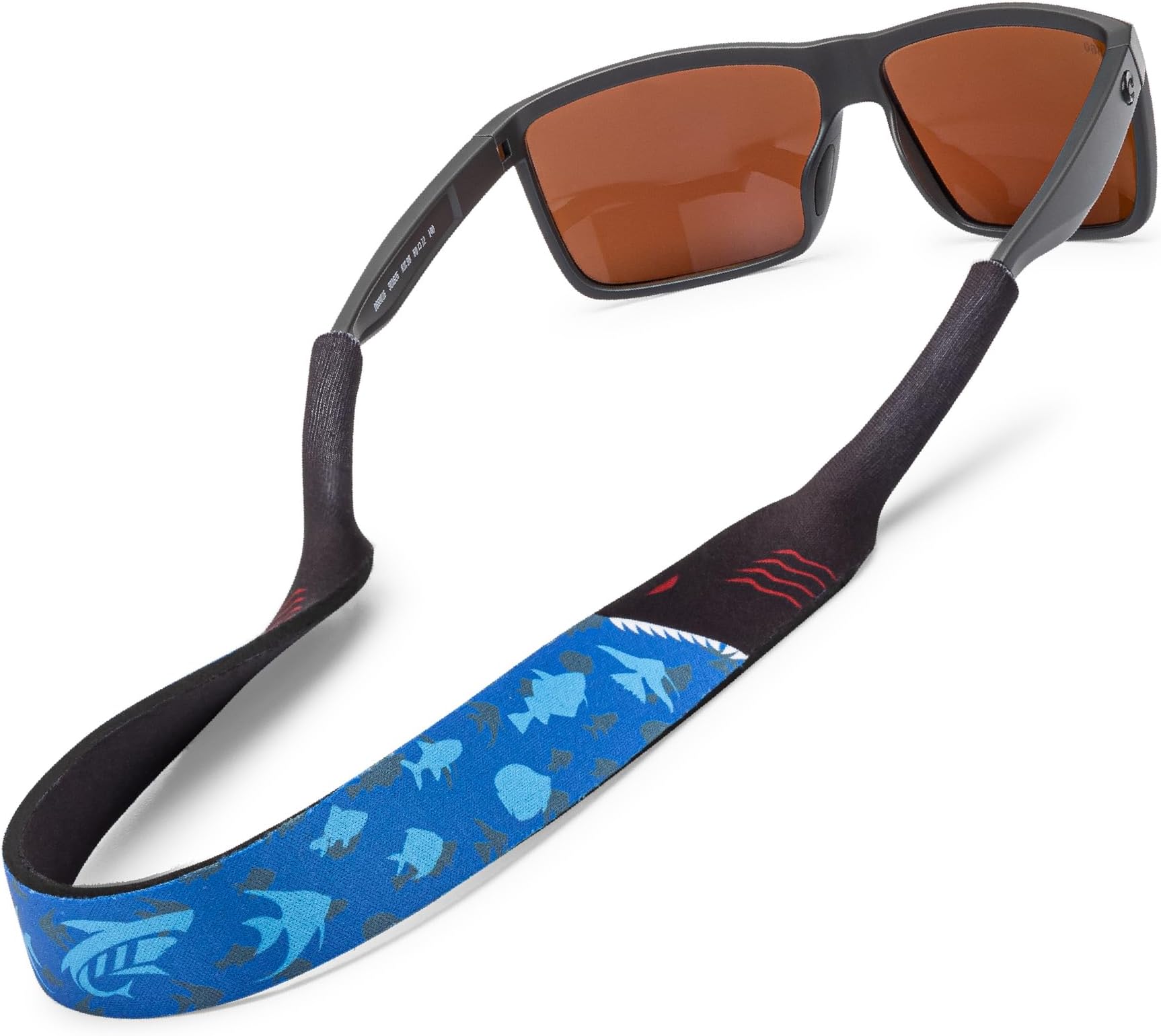 Neoprene Sunglasses Strap – Neoprene Eyewear Retainer, Secure Floating Sunglass Cord with Anti-Slip Ends