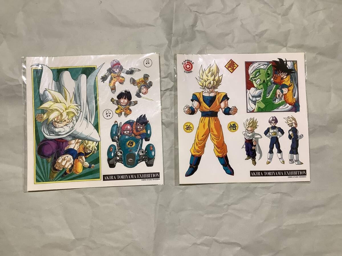Amazon | AKIRA TORIYAMA EXHIBITION 鳥山明の世界 ステッカー 2種 
