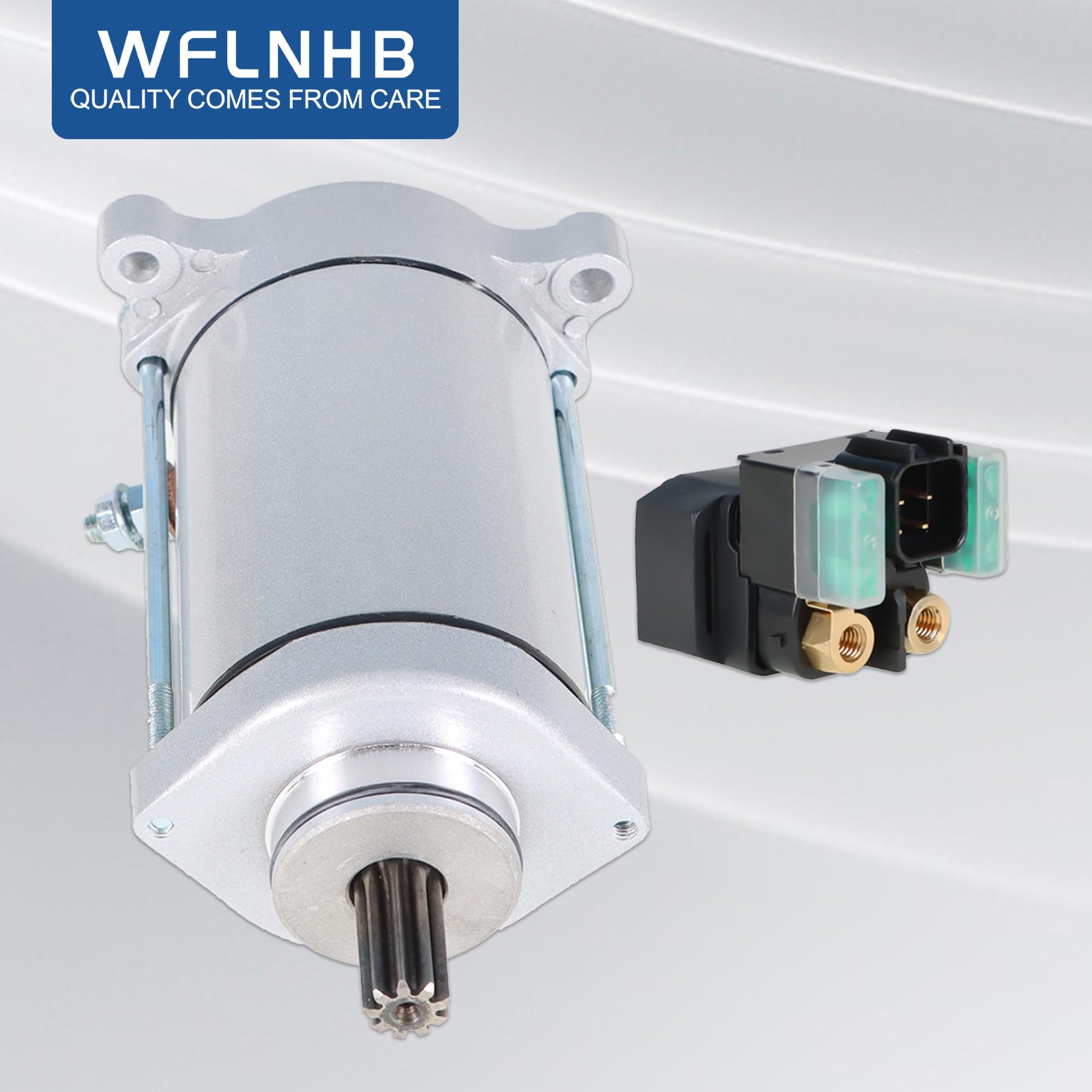 WFLNHB Repuesto de solenoide de arranque y relé para Suzuki VL1500 VL1500B Intruder 1500 1998-2004