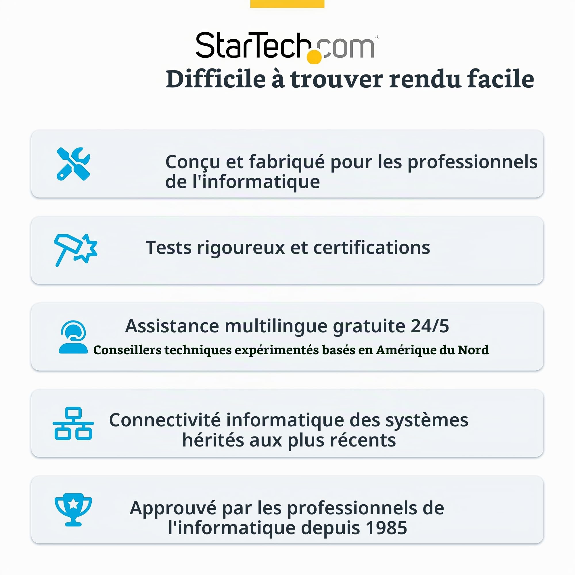 StarTech Adaptateur USB4 vers Ethernet 10GbE (USB4-10GBE-ETHERNET) | Carte Réseau Externe 10Gb, Thunderbolt 5/4/3, 10/5/2.5/1Gbps/100Mbps, Boîtier aluminium, Wake-on-LAN