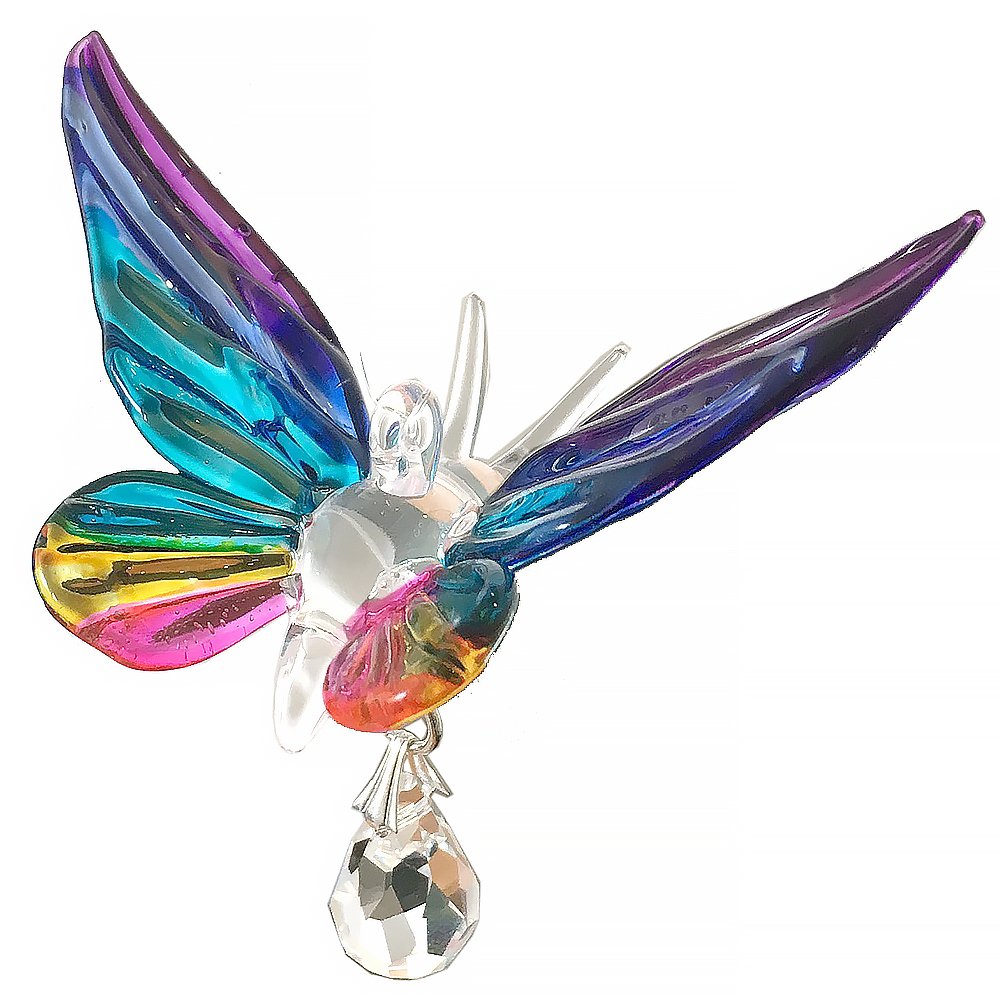 Wild ThingsGifts Fantasy Glass Butterfly Tropical New 5053-TRP