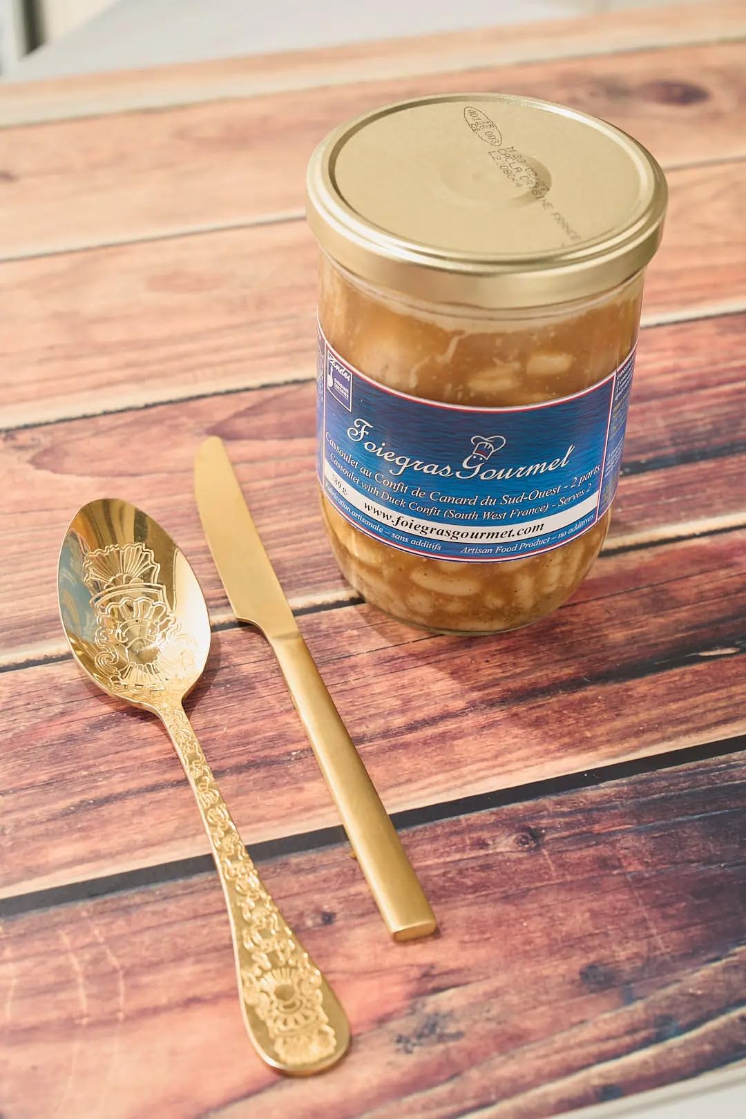Cassoulet con Confit d'Anatra delle Landes 390 g (1 persona)