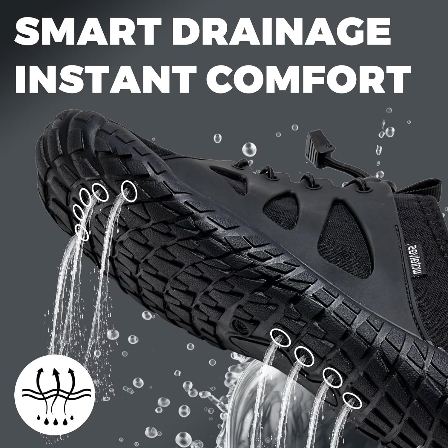 WateLves Water Shoes Mens Womens Barefoot Quick-Dry Aqua Sock Outdoor Athletic Sport Shoes for Swim Beach Pool Hiking Surfing Walking - Image 4