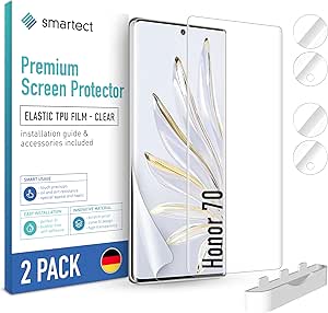 smartect TPU Protecteur d'écran [2 Pièces, Clear] pour Honor Magic 8