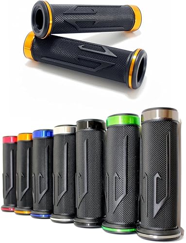 Miniatura 1 de Agarres universales de gel de goma para motocicleta de 78 "0.866 in manillar deportes bicicleta Chopper Cruiser Bike