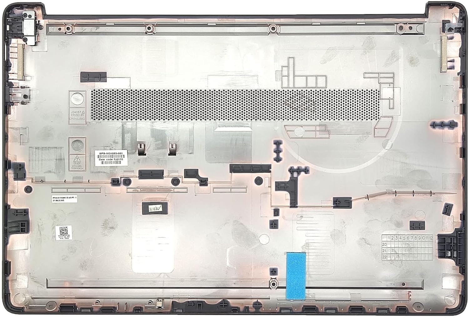 Replacement Bottom Case for HP 250 256 G8 255 G9 Series Laptop Base Enclosure Lower Cover M31085-001 AP2H8000C60 Gray