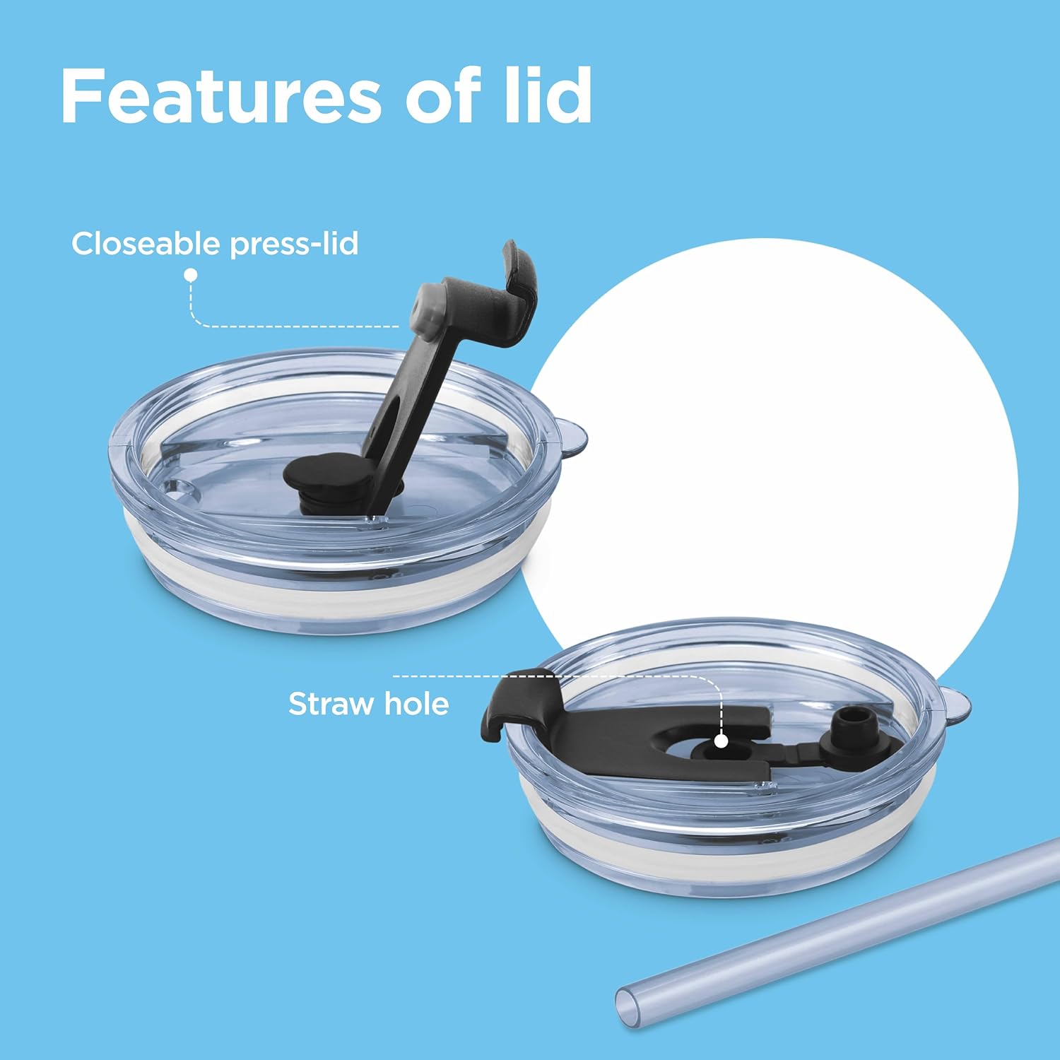 MILTON Travel Coffee Mug 14 oz with Straw, Double Walled, Stainless Steel Vacuum Insulated Coffee Tumbler with Lid and Handle, Perfect for Hot and Cold Drinks, BPA-Free, Dishwasher Safe, Clifton 400 - Image 6