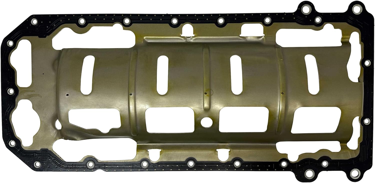 DNJ PG1182 Oil Pan Gasket Set for 2015-2022 Dodge, Jeep Challenger, Charger, Durango 6.2L V8 16V OHV 6166cc