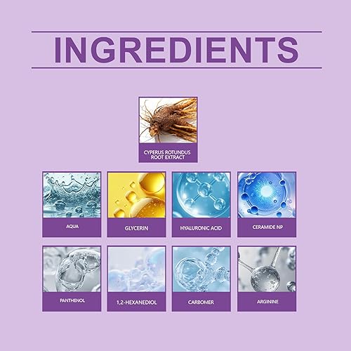 Miniatura 4 de Cyperus Rotundus Skin Serum Oil, Natural Hair-Reducing & Shaving Oil for Women, Moisturising & Soothing for All Skin Types (1pc, 30ml1fl.oz)