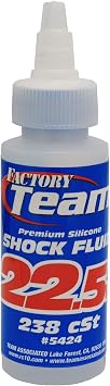 Team Associated 5424 Weight Silicone Shock Oil, 22.5/2-Ounce