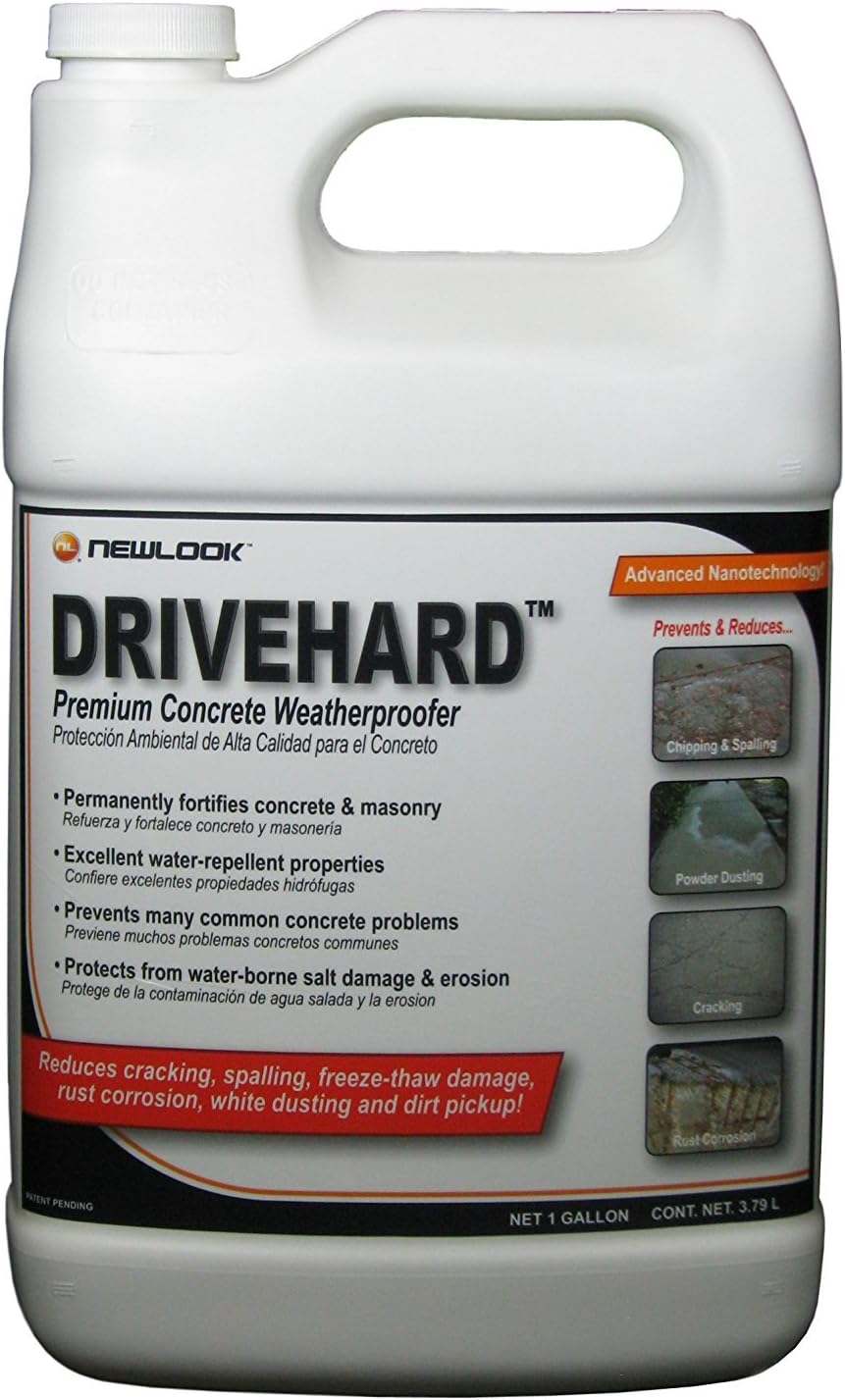 DriveHard Concrete Weatherproofer & Protector, 1 Gallon Siloxane