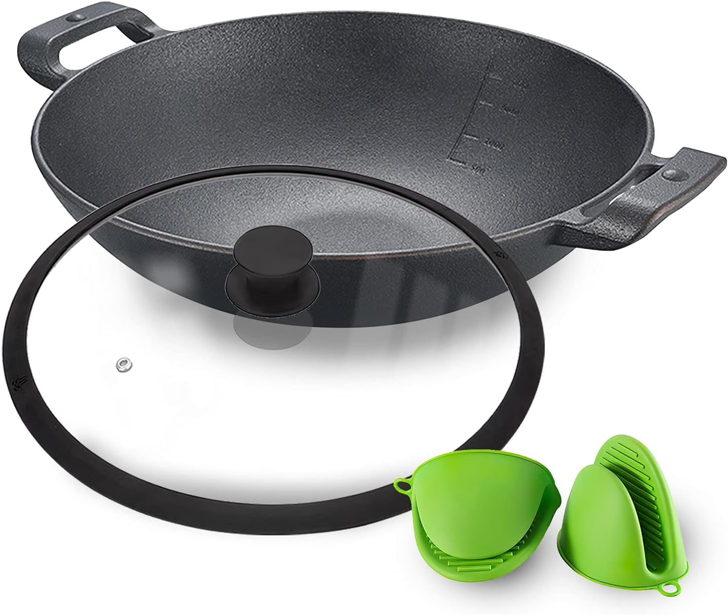 Zishta Traditional Wisdom in Practice Traditional Cast Iron Kadai