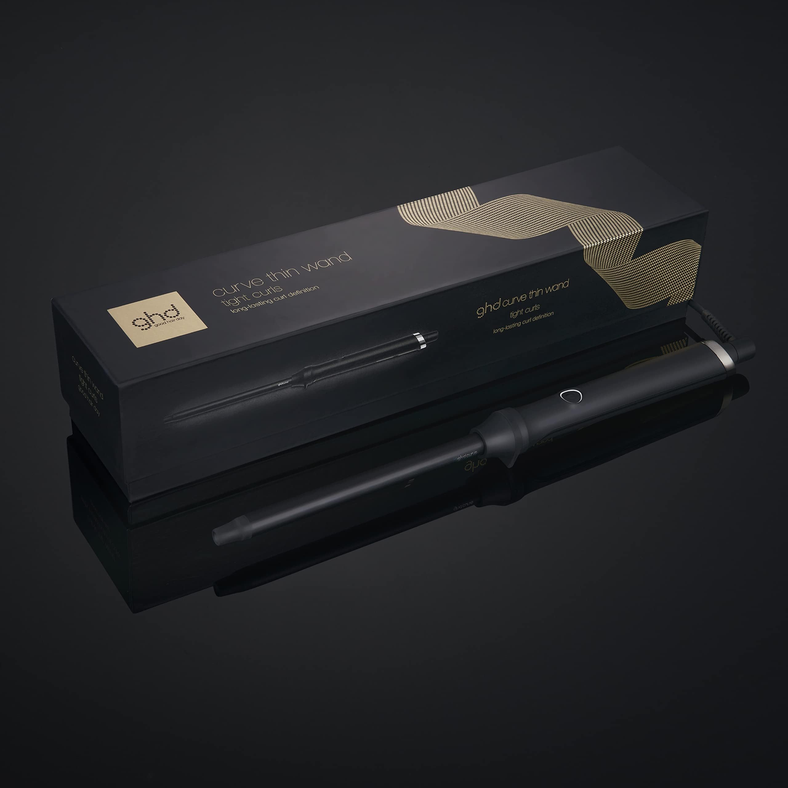 ghd Curve Thin Wand - Arricciacapelli Professionale (nero)