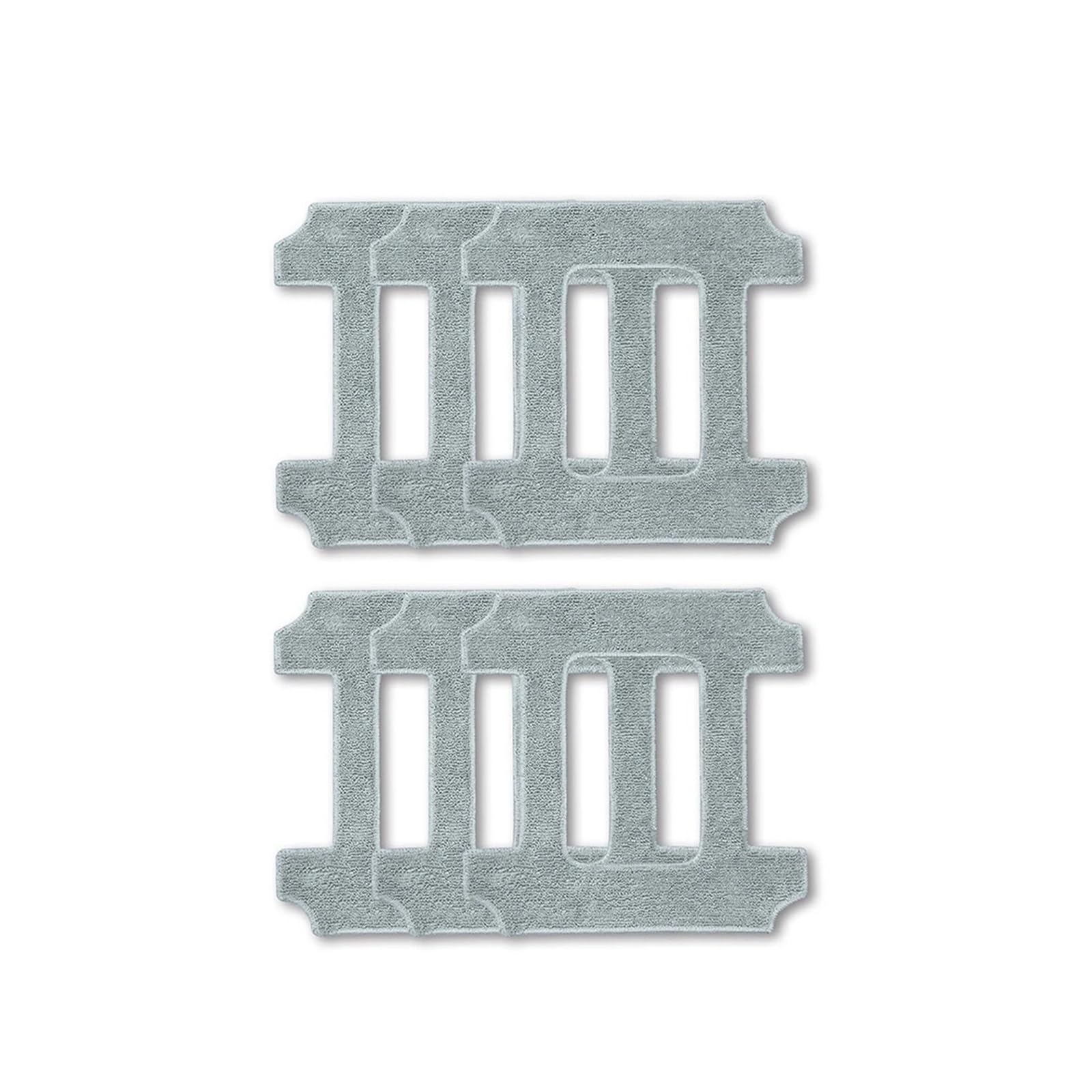 for S11 Fiber Mopping，Compatible for Liectroux ，Window Cleaning Robot,6pcs/Pack，Vacuum Mop Pads
